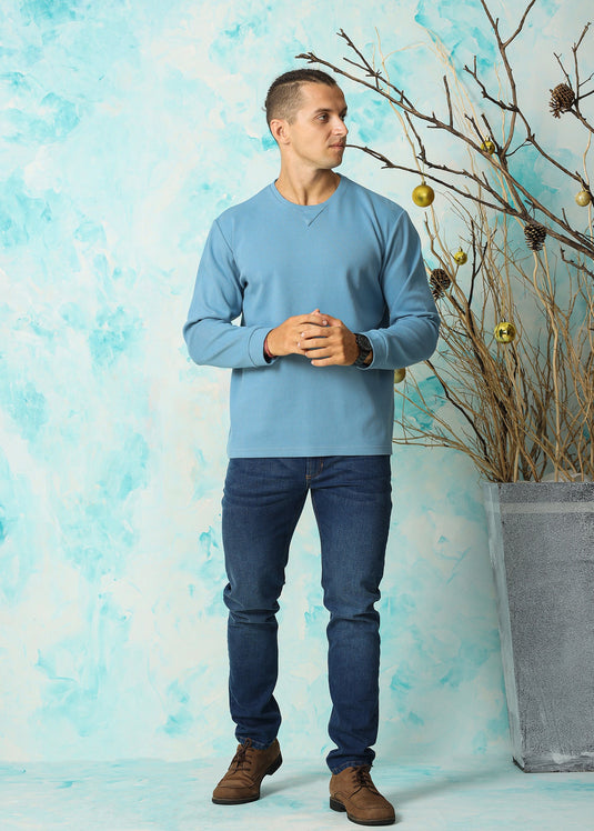 Sweatshirt L/S (Baby Blue)