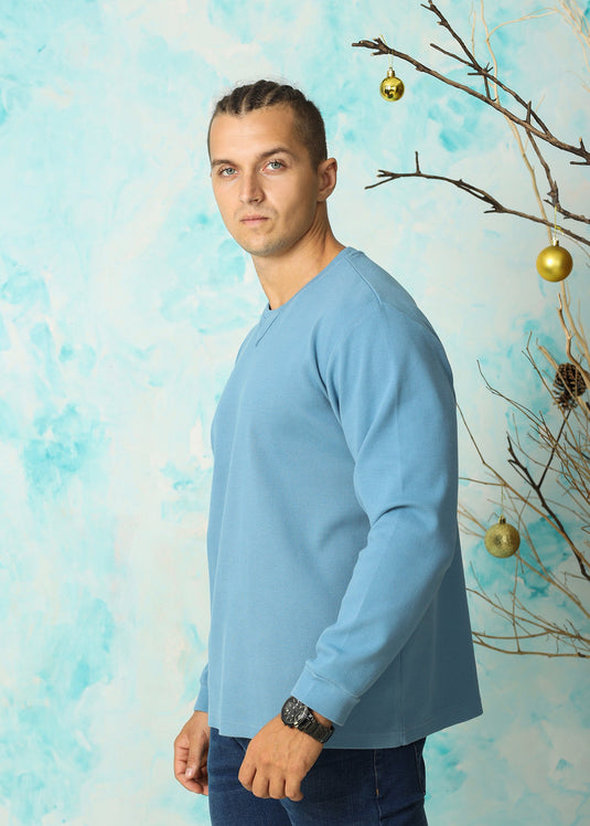 Sweatshirt L/S (Baby Blue)