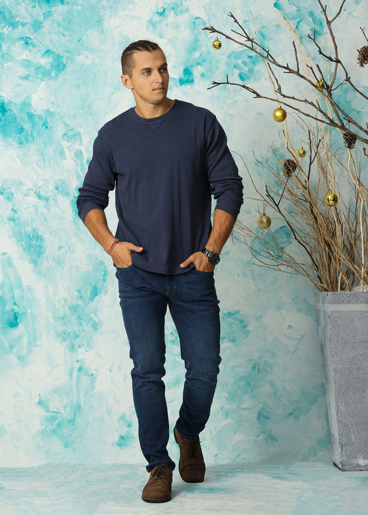 Sweatshirt L/S (Egyptian Blue)