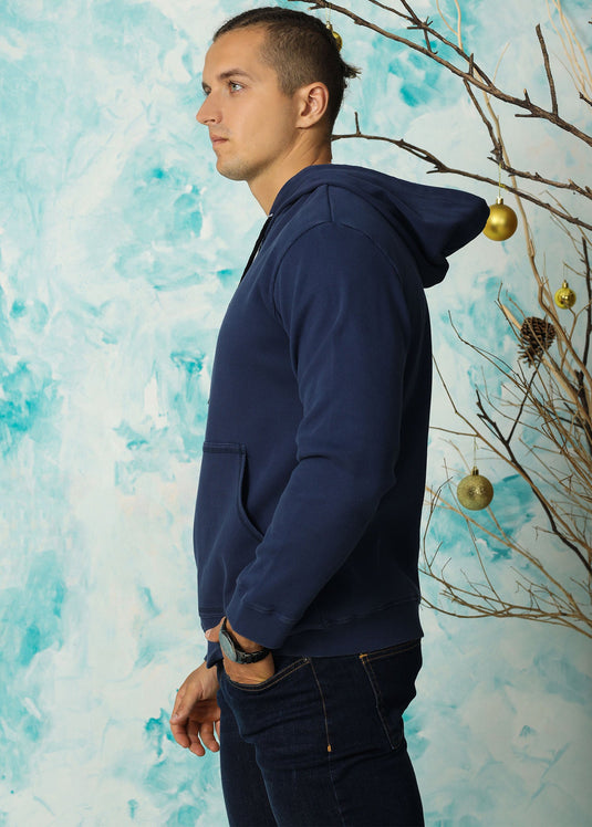 Over Head Hoodie (Navy)