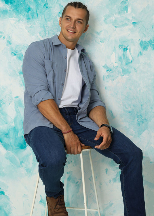 Blue Overshirt