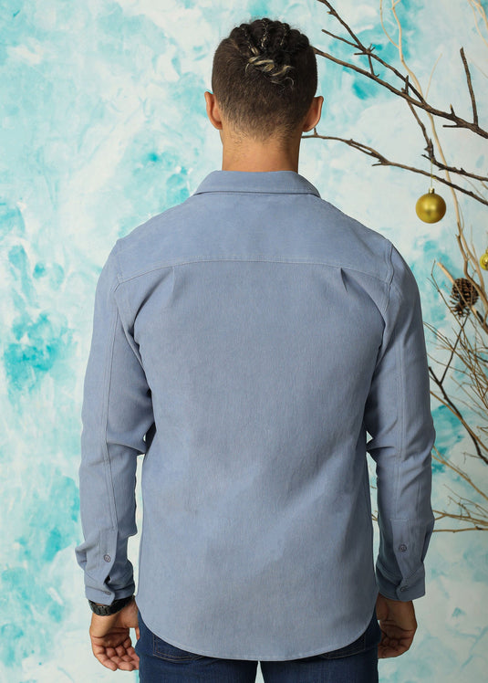Blue Overshirt