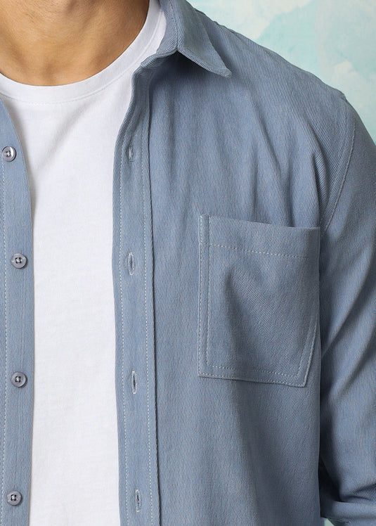 Blue Overshirt