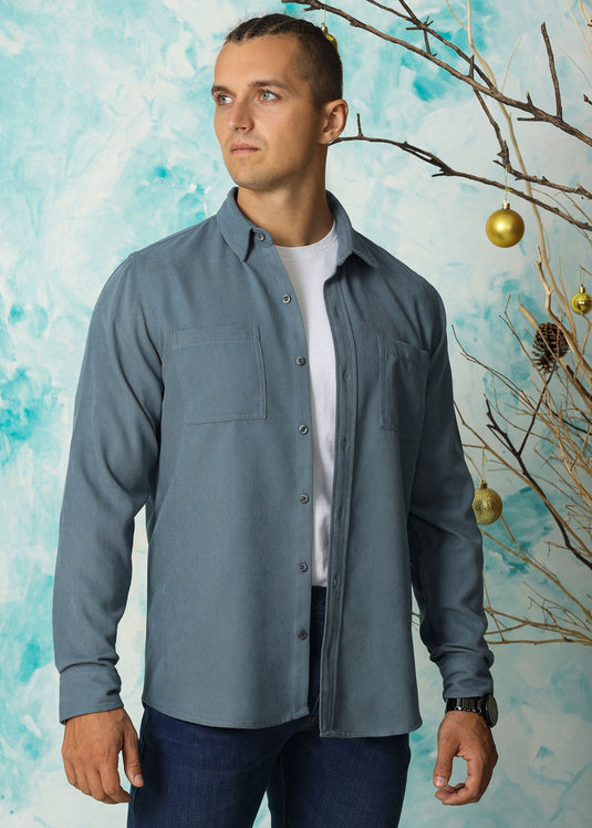 Grey Overshirt
