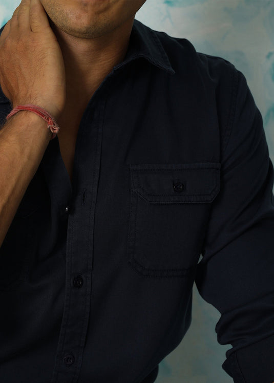 Brian Shirt (Navy)