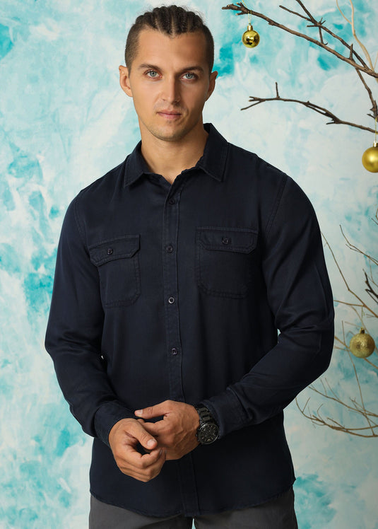 Brian Shirt (Navy)