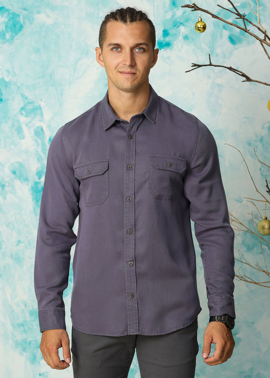 Brian Shirt (Purple)