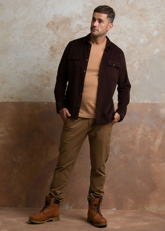 Casual Wear courdouroy L/S shirt
