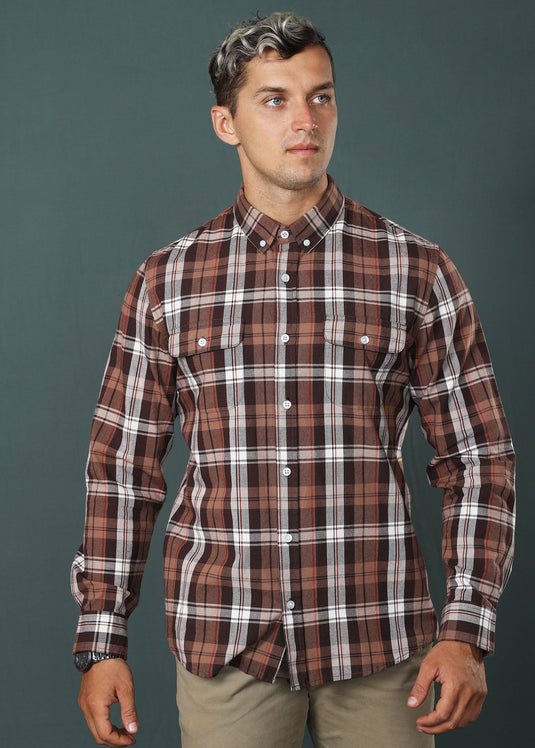 Robert Casual Check Shirt