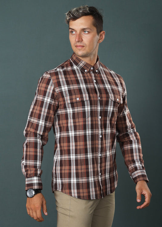 Robert Casual Check Shirt