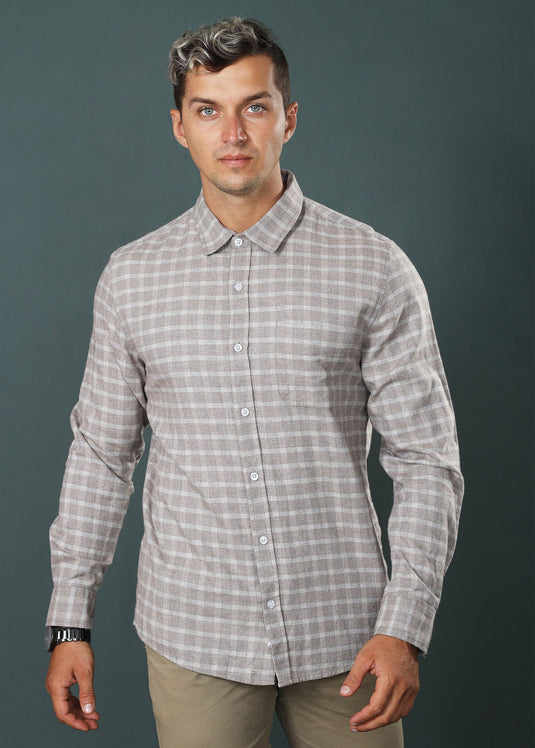 Cotton Check Shirt