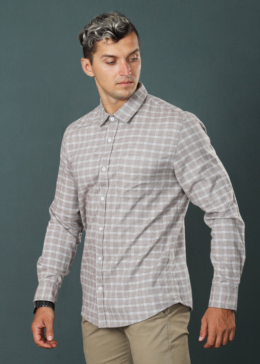 Cotton Check Shirt
