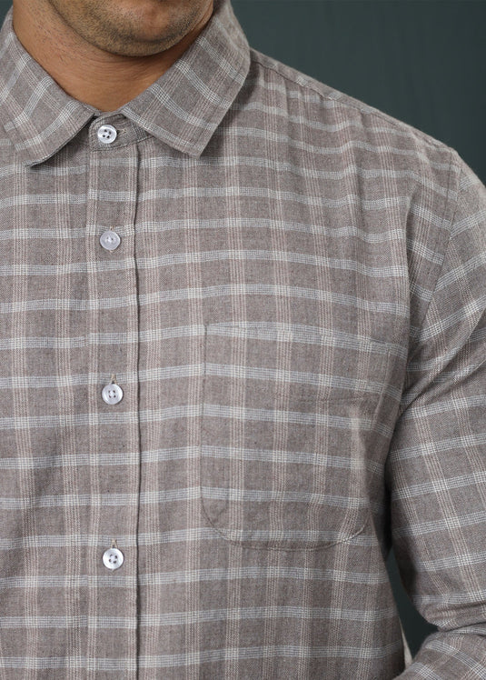 Cotton Check Shirt