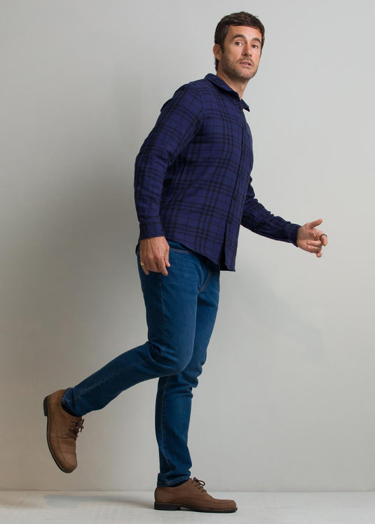 Casual Wear Solid Colour L/S Shirt