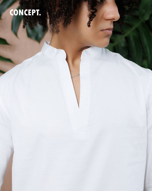 Mao Collar L/S Shirt
