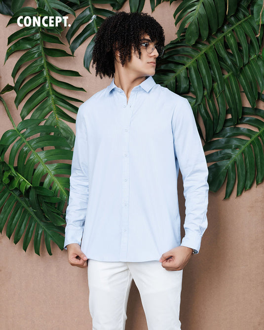 Striped L/S Shirt