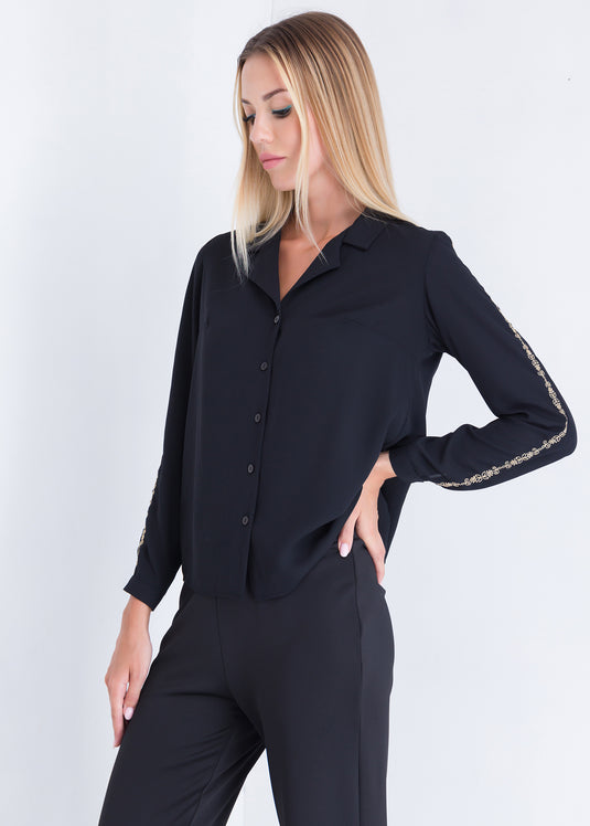 Embroidery Detailed Blouse