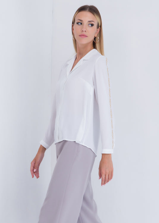 Embroidery Detailed Blouse