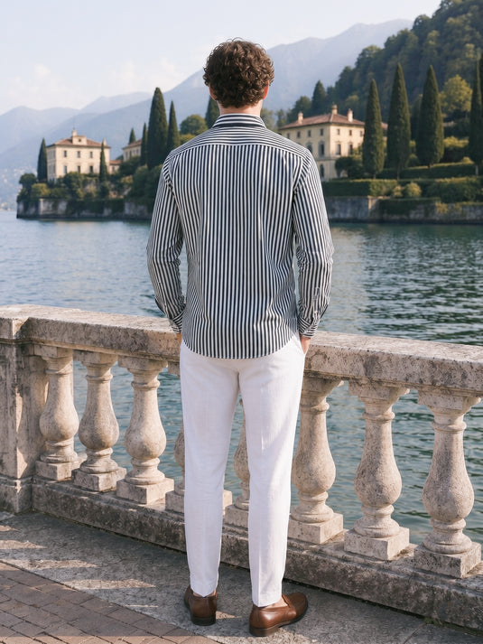 Stripped Long Sleeve Shirt
