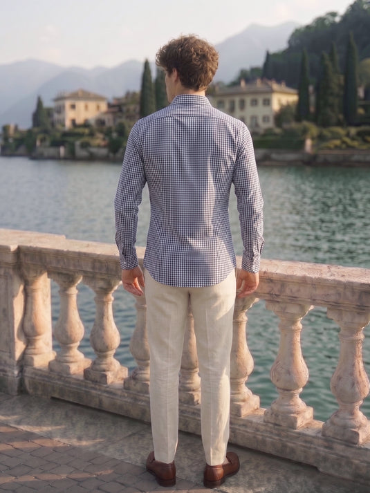 Checked Long Sleeve Shirt