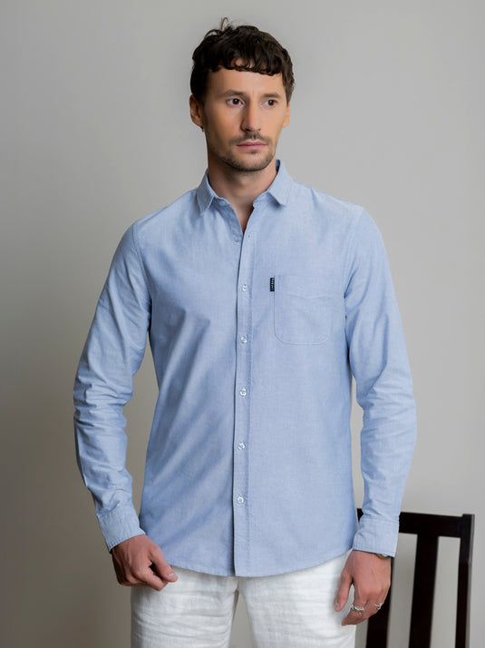 Casual Wear Oxford L/S Shirt