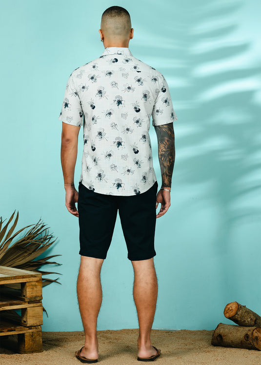 Casual Wear Printed S/S Shirt