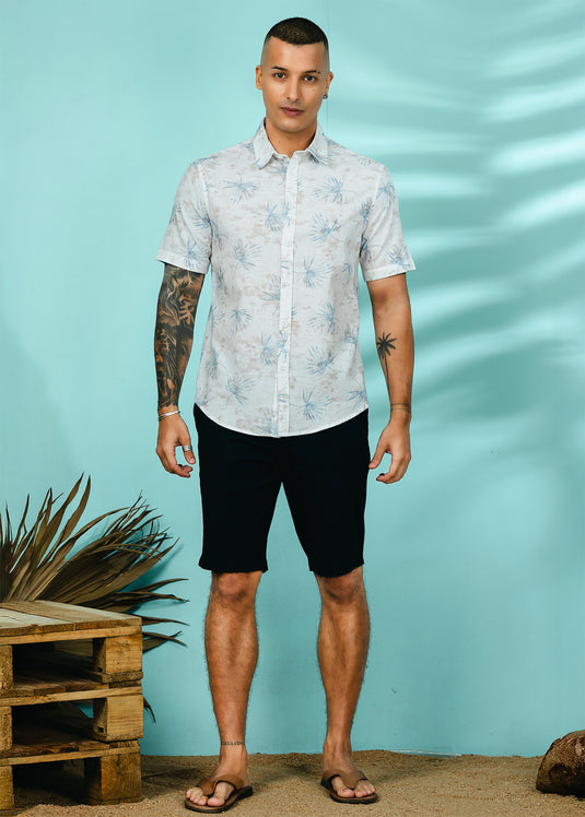 Casual Wear Printed S/S Shirt