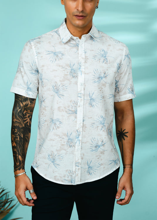 Casual Wear Printed S/S Shirt