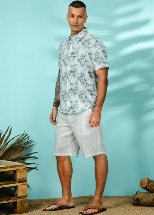 Casual Wear Printed S/S Shirt