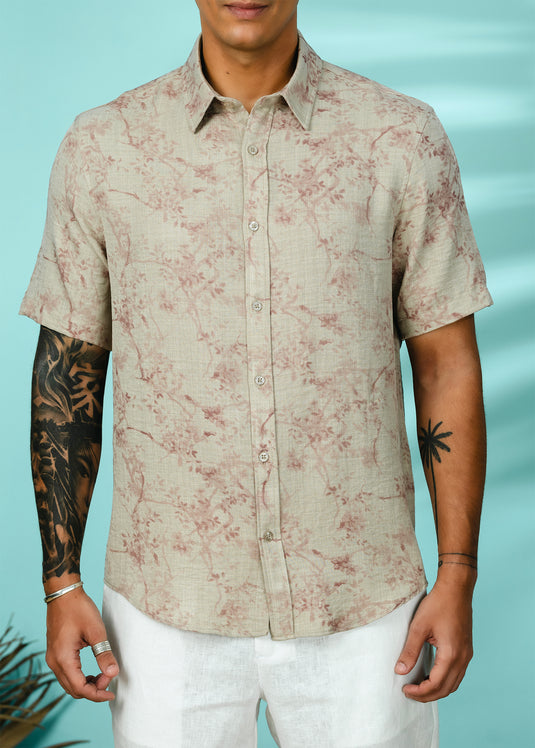 Casual Wear Printed S/S Shirt