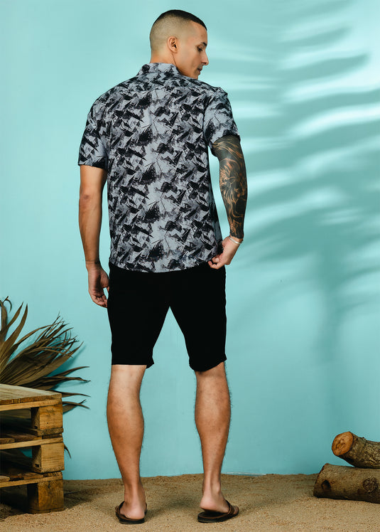 Casual Wear Printed S/S Shirt