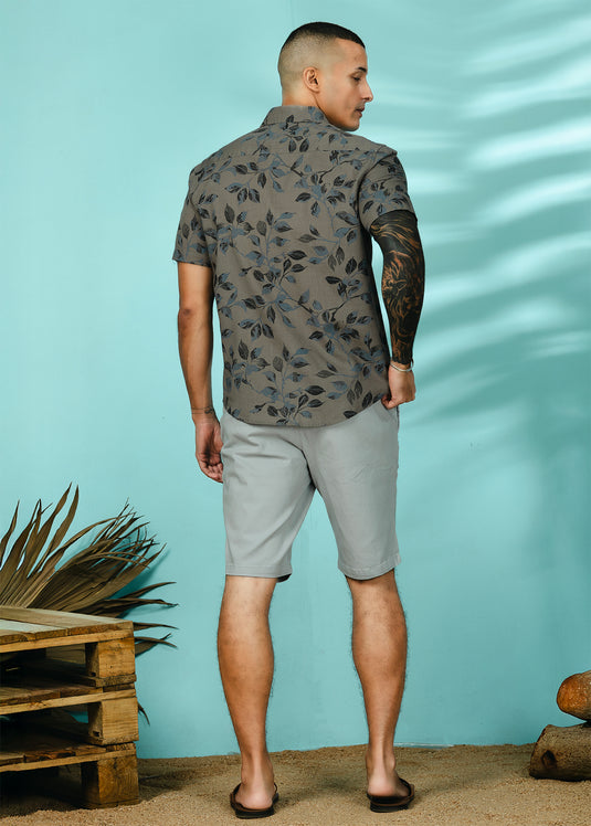 Casual Wear Printed S/S Shirt