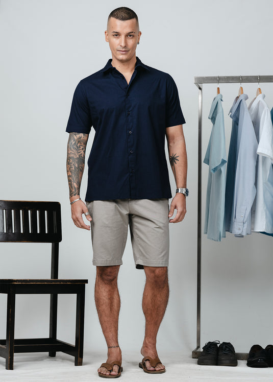Cotton S/S shirt
