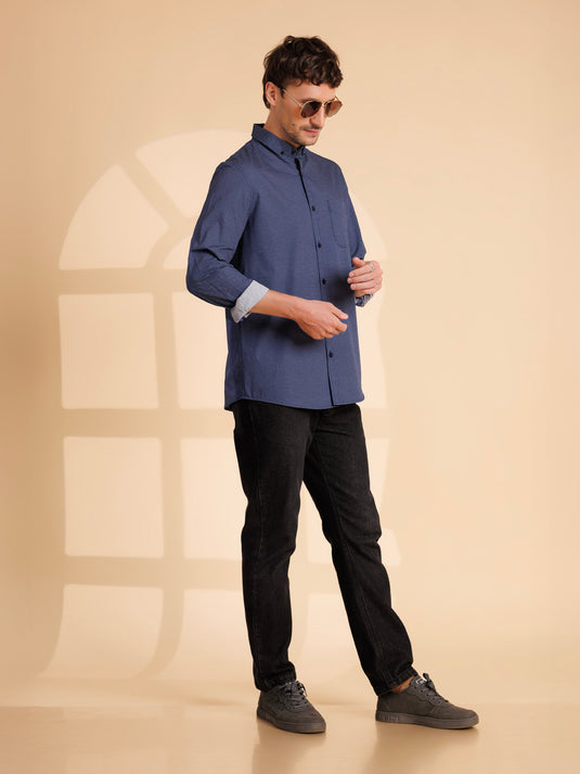 Printed Long Sleeve Shirt