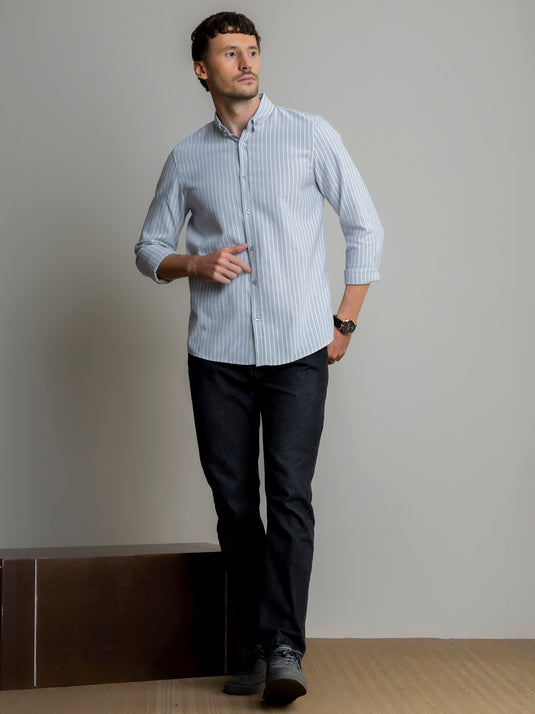 Casual Wear Oxford L/S Shirt