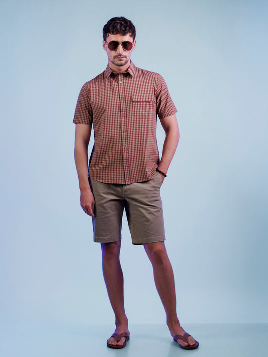 Casual Wear Short Sleeve Shirt