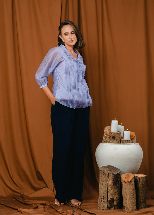 Frill detailed blouse