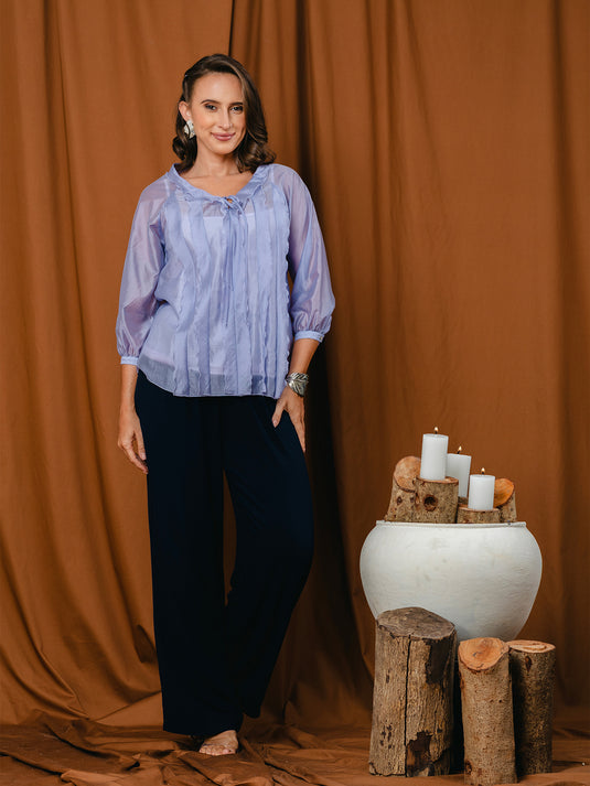 Frill detailed blouse