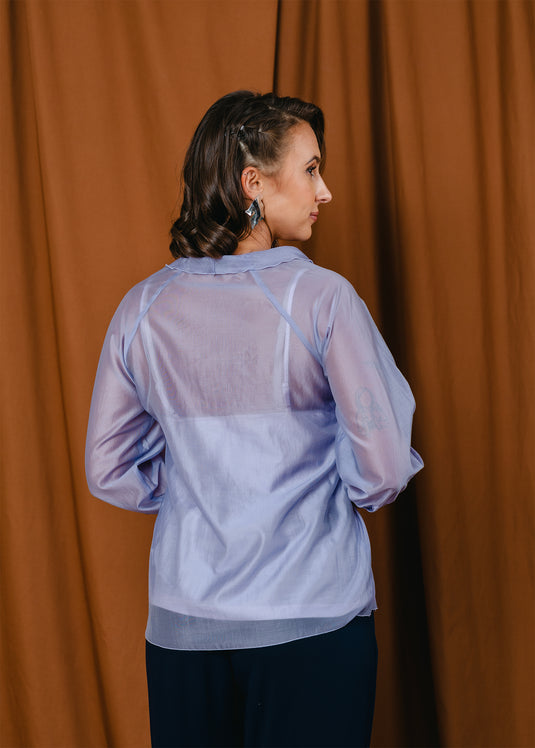 Frill detailed blouse