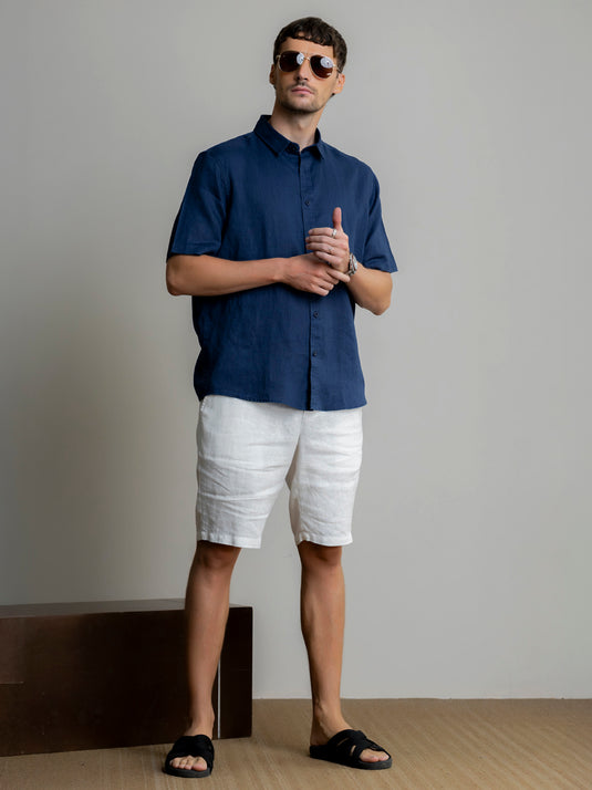 Casual Wear Linen S/S Shirt