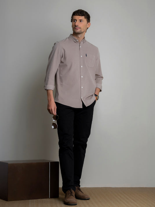 Casual Wear Courduroy L/S Shirt