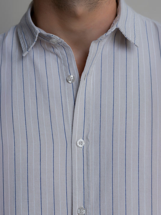 Casual Wear Stripe L/S Shirt