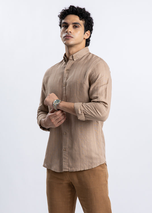 Casual Wear Button Down L/S Shirt