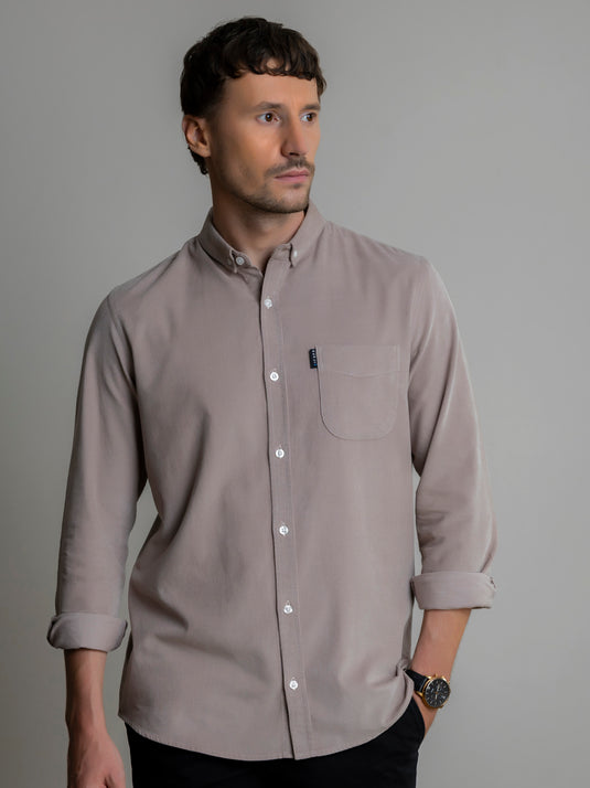 Casual Wear Courduroy L/S Shirt