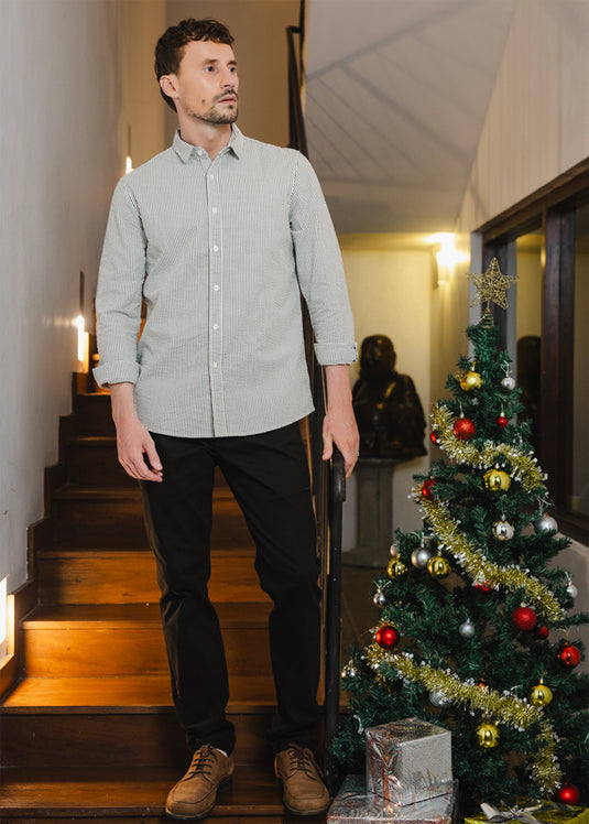 Sear Sucker L/S Shirt