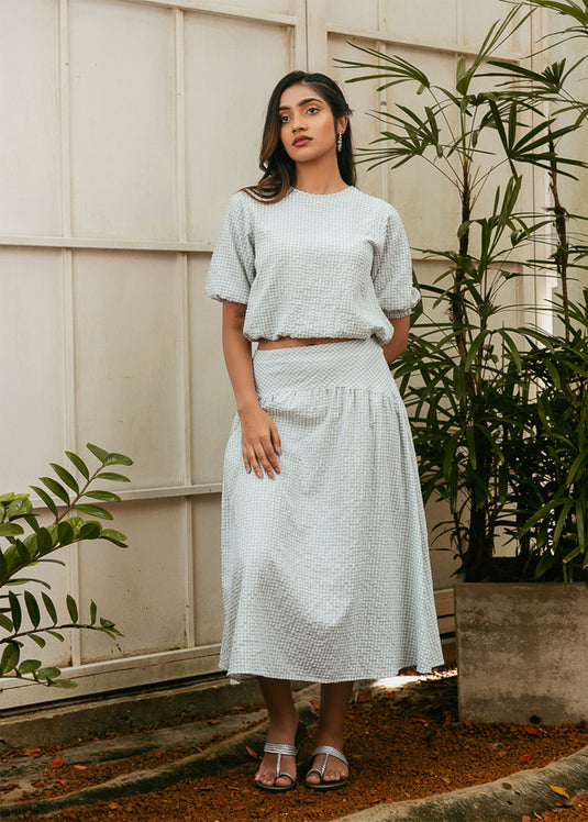 A Line Midi Skirt
