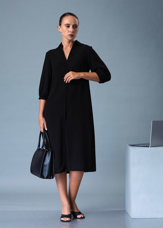 Button Down Misi Dress