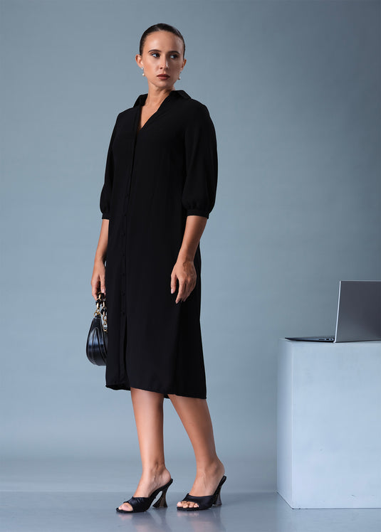 Button Down Misi Dress