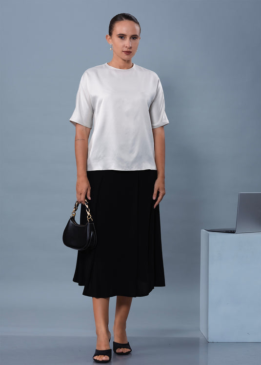 Kimono sleeve basic blouse