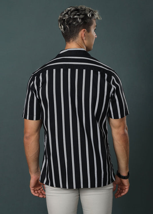 Casual Stripe S/S Shirt